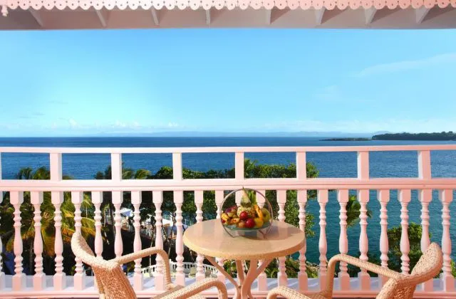 Luxury Bahia Principe Samana All Inclusive terrace view mer
